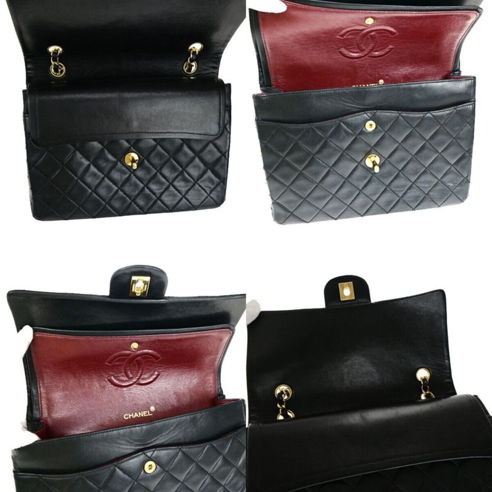 Chanel Timeless Black Leather Shoulder Bag (Pre-Owned) - Picture 6 of 12
